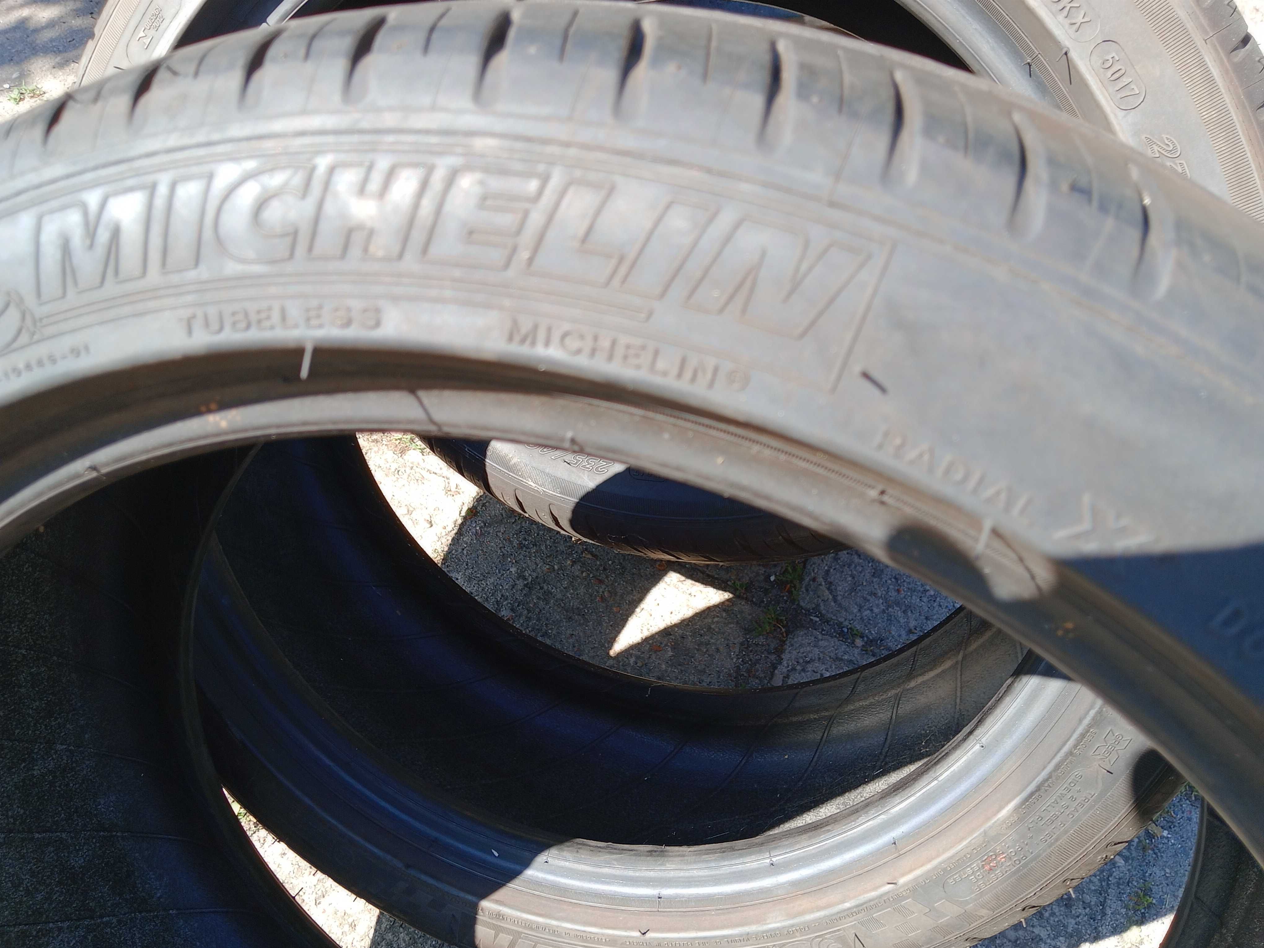 opony letnie michelin 235/40/zr18 rocznik 2017