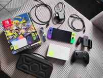 Nintendo Switch Splatoon Edycja + akcesoria + gry (sprzedawane osobno)