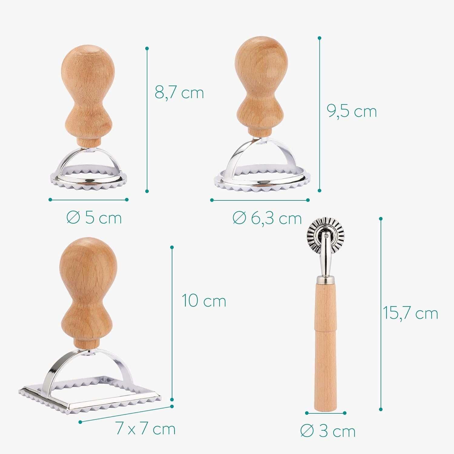Cortadores para rissóis, empadas, ravioli, etc - NOVO - ENVIO GRÁTIS