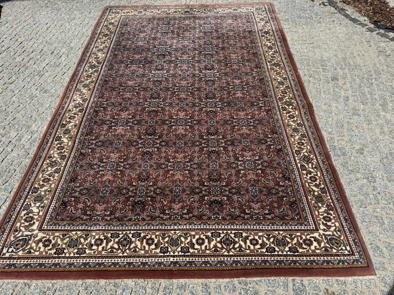 Kaszmirowy dywan r. tkany perski Indo Bidjar 300x200 galeria 18 tyś