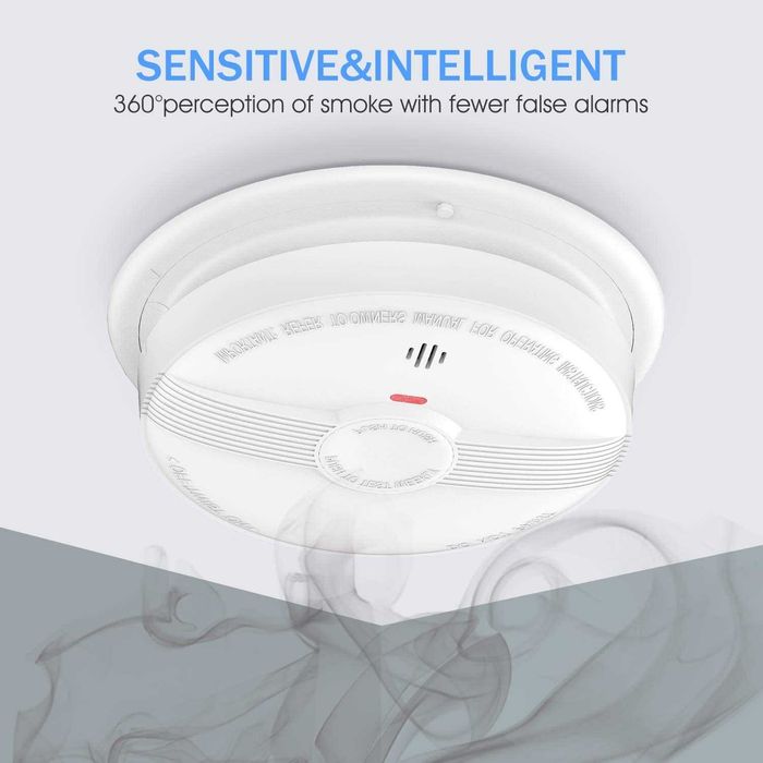 ALARME Detetor Fumo Heiman