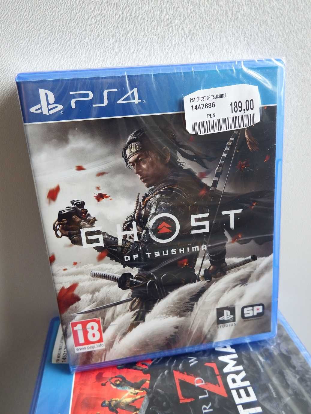 PS4 Ghost Of Tsushima PL nowa zafoliowana