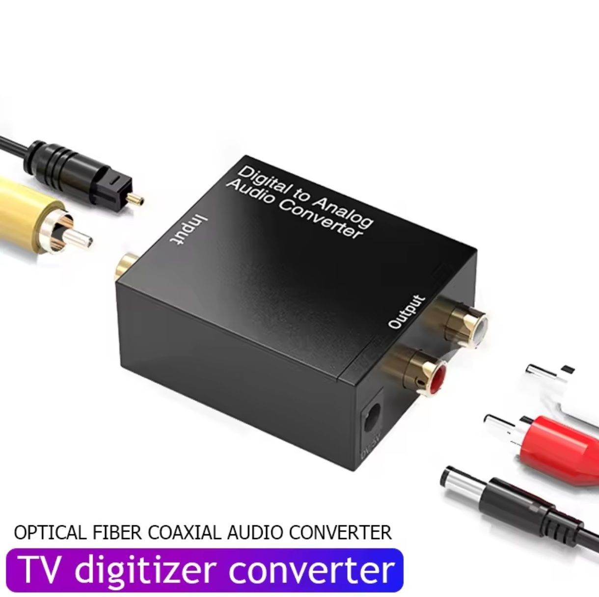 Audio konwerter OPTO SPDIF > RCA Cinch