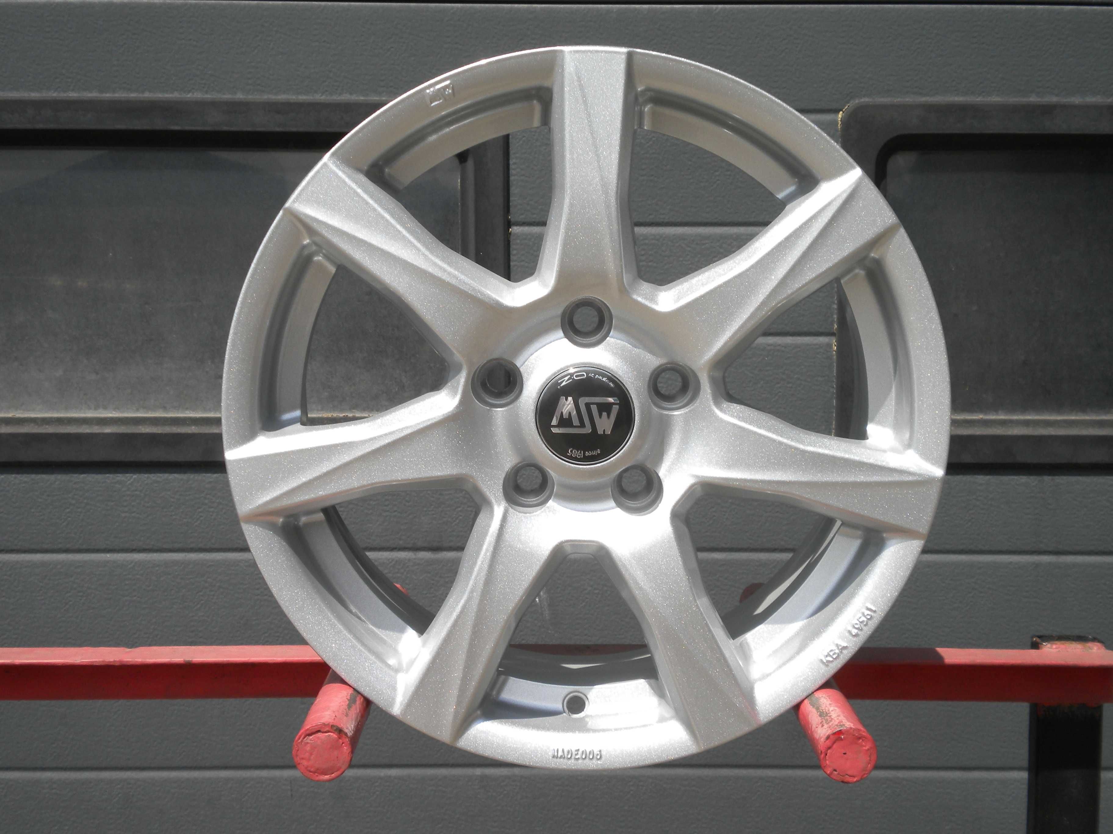 Felgi alu MSW 16 5x114,3 Suzuki Renault Kia Hyundai Toyota Mazda