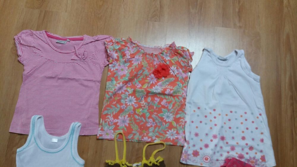 Zestaw paka lato sukienka bluzka koszulka spódniczka sweterki