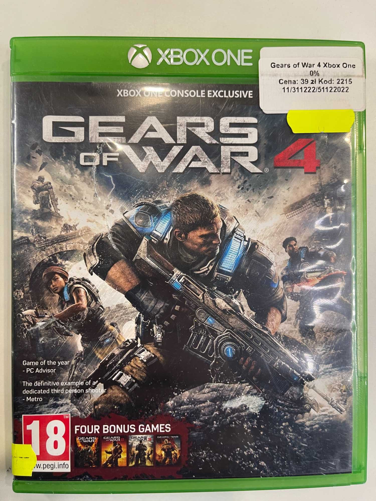 Gears of War 4 Xbox One