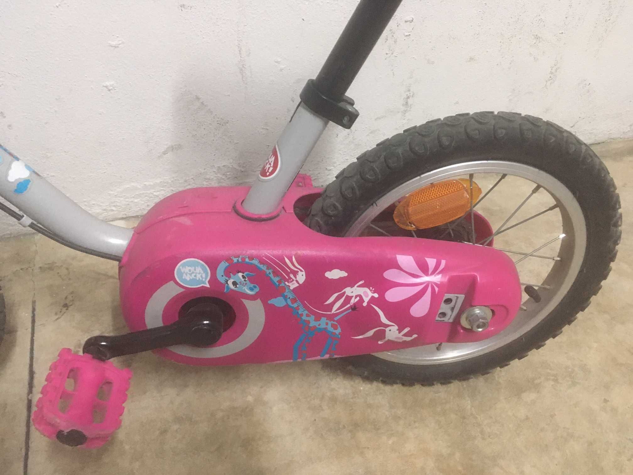Bicicleta criança Menina BTWIN Roda 14  3 a 5 Anos