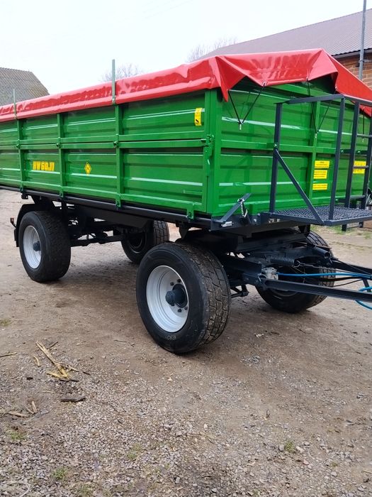 Przyczepa wywrotka na trzy strony HW 6011