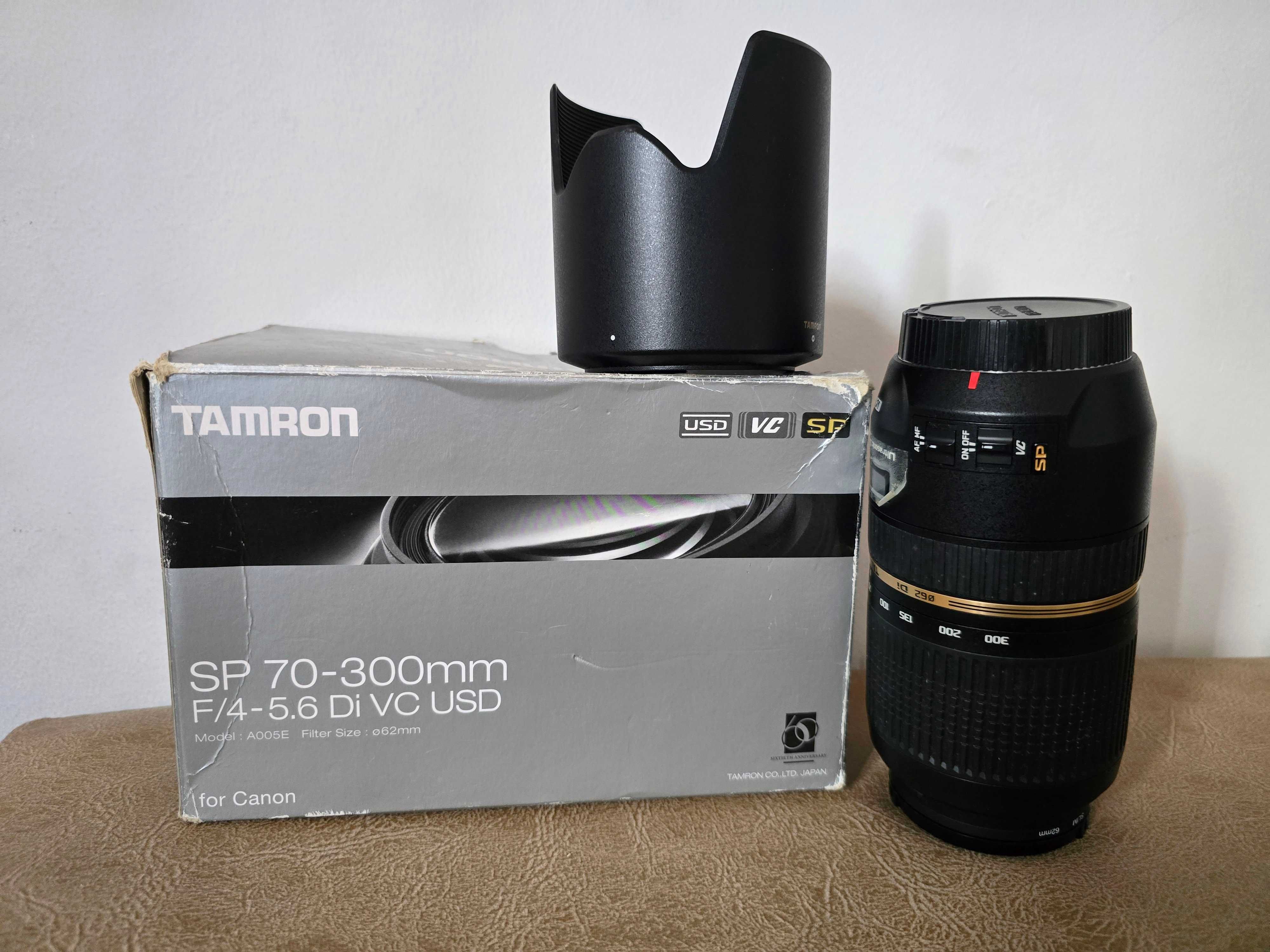 Tamron Lente 70-300mm f/4-5.6 Di VC