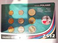 Monety Euro 2012 Polskie
