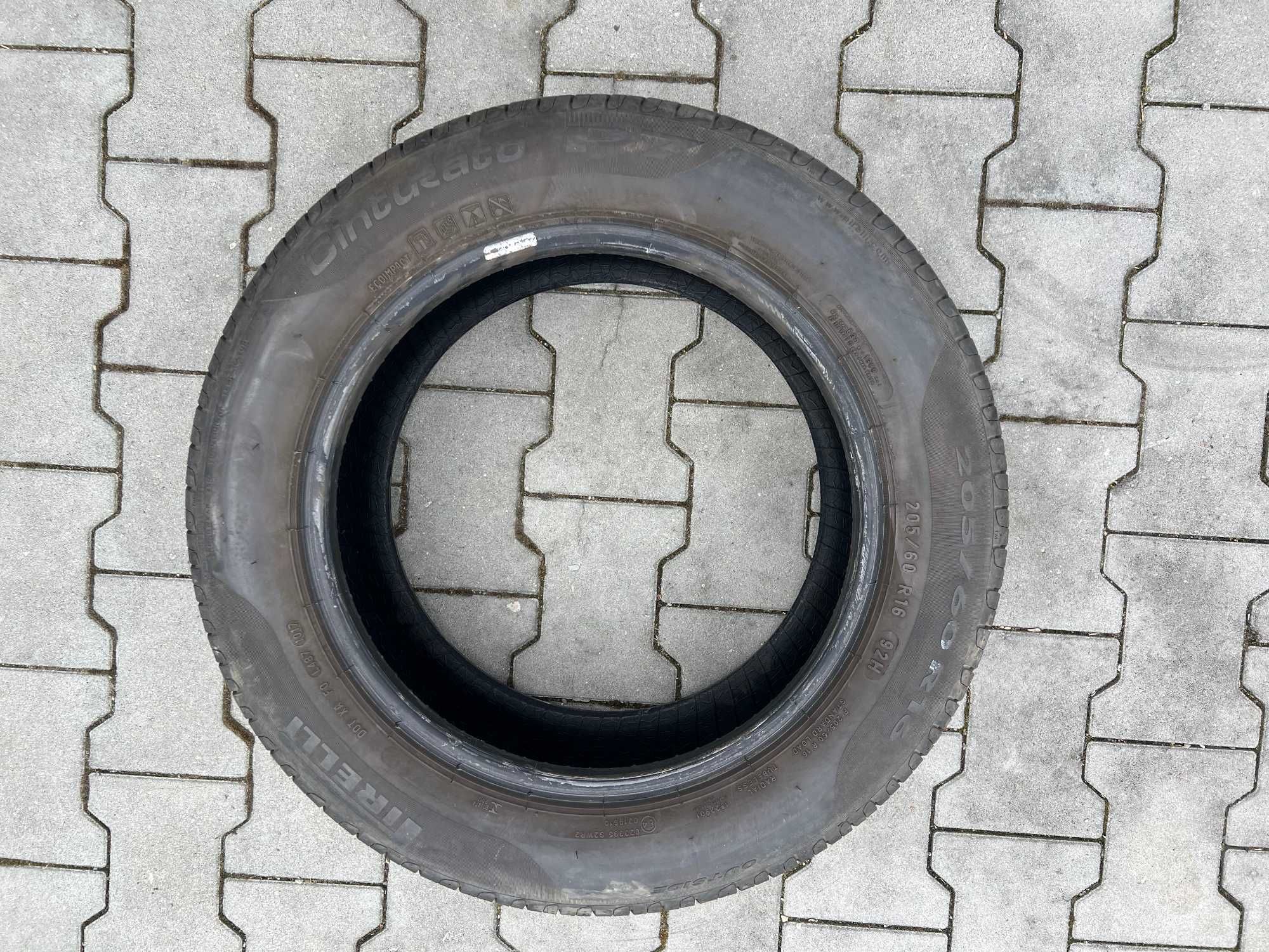 Opona Letnia Pirelli Cincurato P7 205/60R16 92H 17 r. 6,5 mm 1 szt.