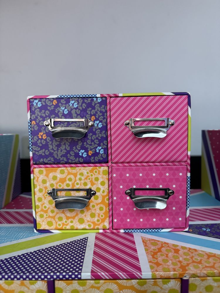 Conjunto de organização escolar 8 peças