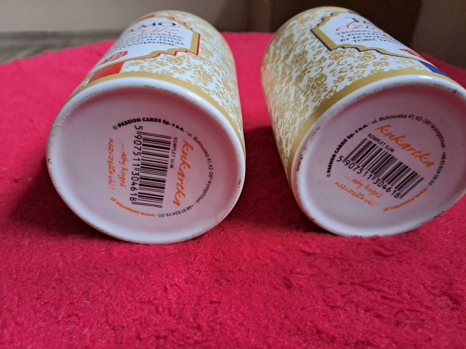 Na prezent kubki do herbaty dla Mamy i TATY, Kukartka, używane