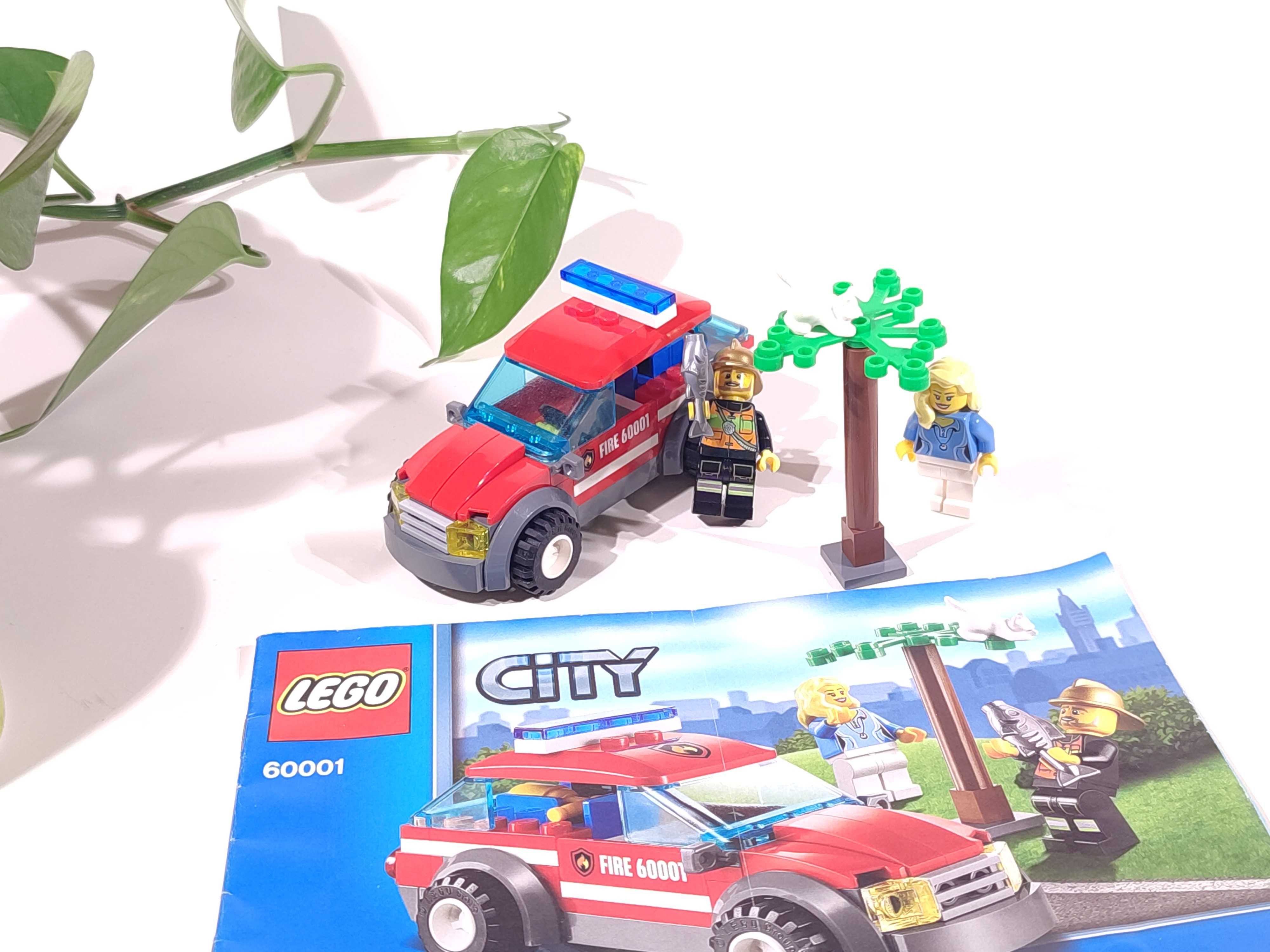 LEGO City 60001 - Samochód komendanta straży pożarnej - Komplet 100%