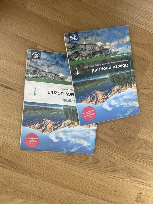 Zestaw podręcznik i karty pracy oblicza geografii 1 zakres podstawowy