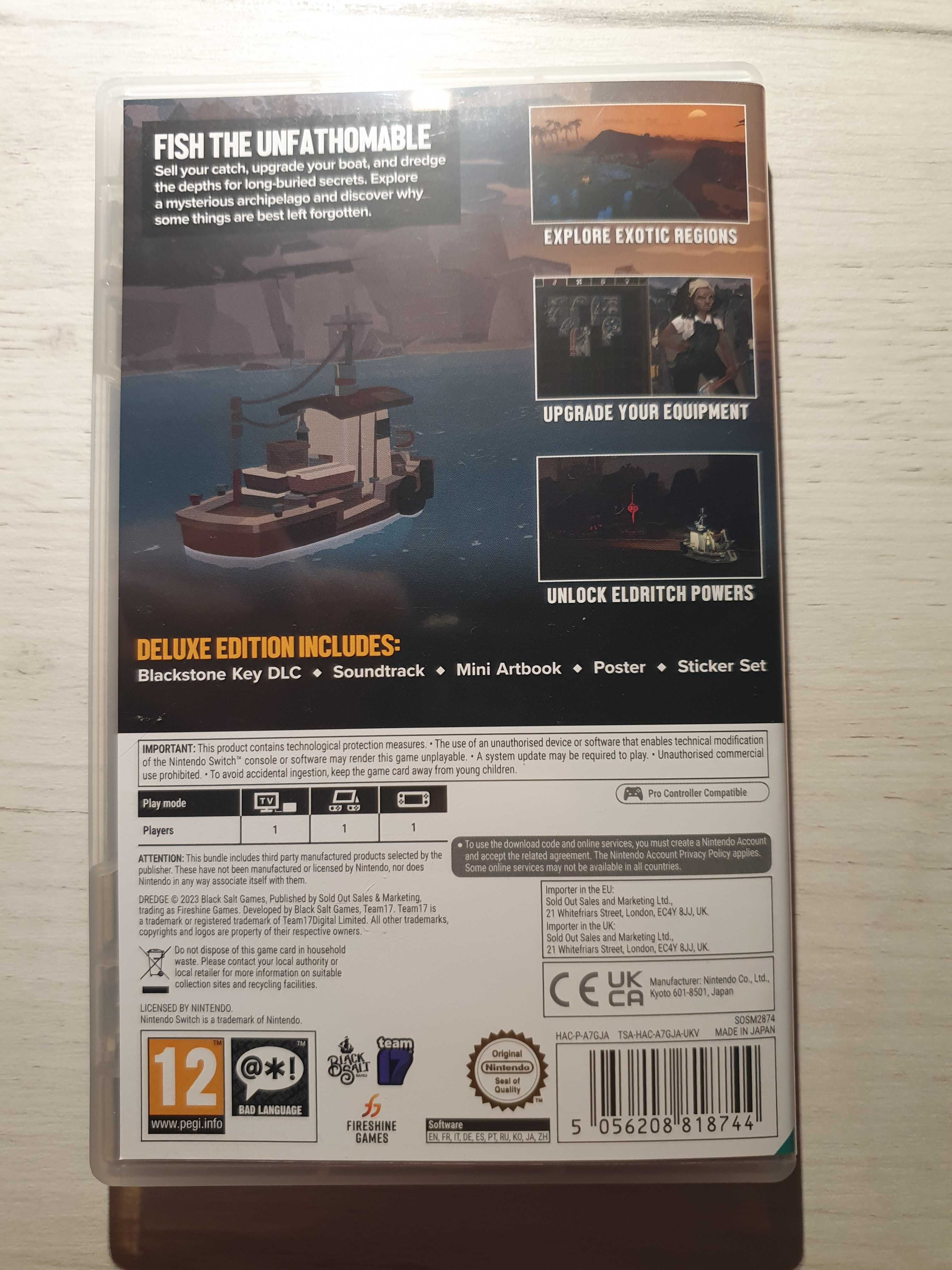 DREDGE Deluxe Edition Switch