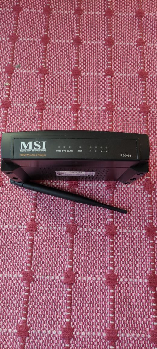 Router MSI RG60SE / 4 portas LAN [ADSL+]