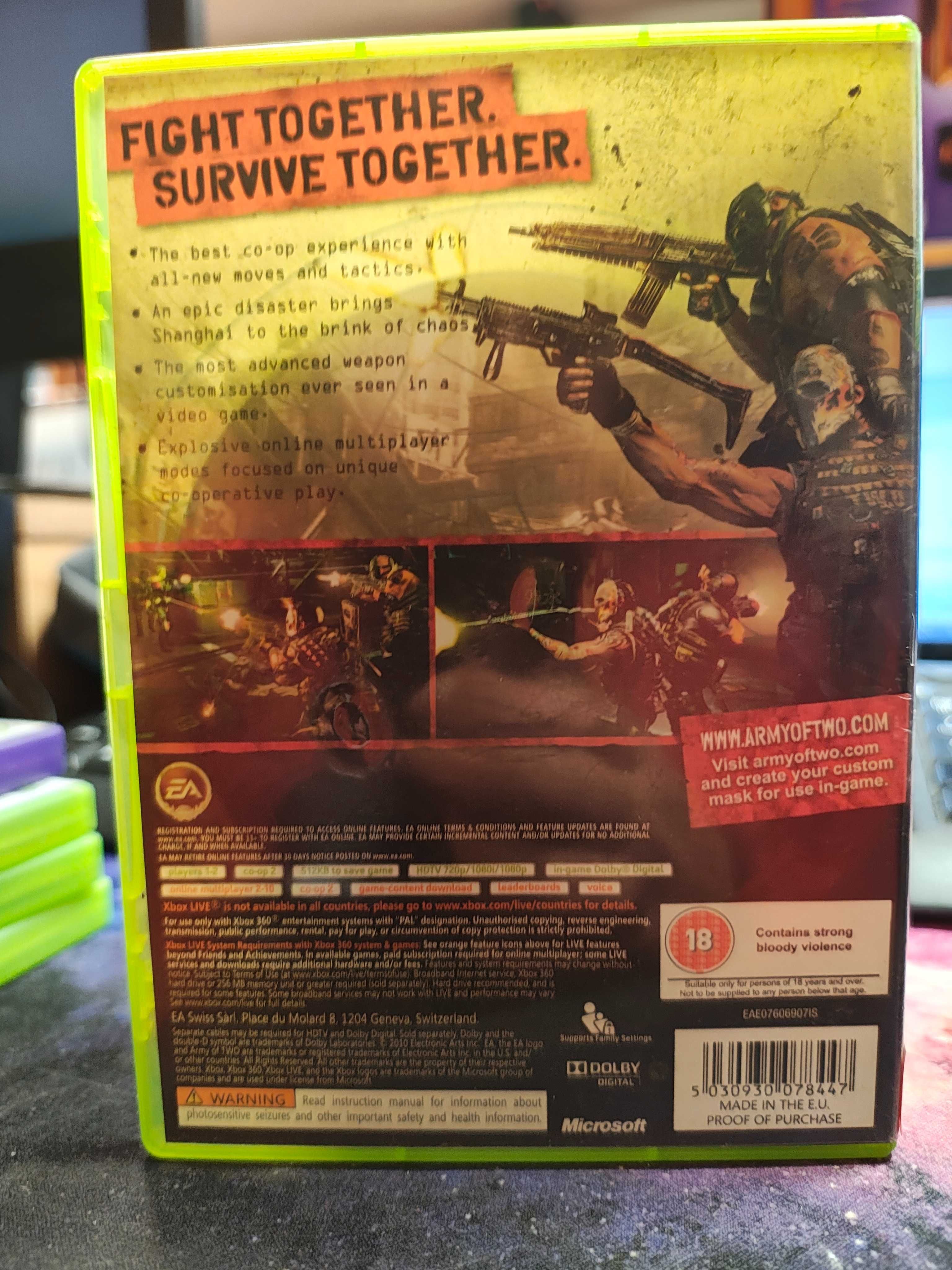 Army of Two The 40th Day XBOX 360 Microsoft Xbox 360 SklepRetroWWA