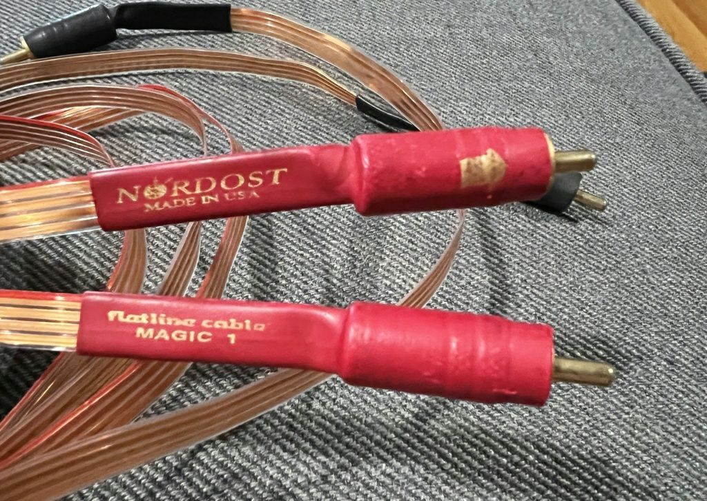 nordost flatline rca 2х0,5м міжблок  (пара) и 3,5 mm jack - 2 rca