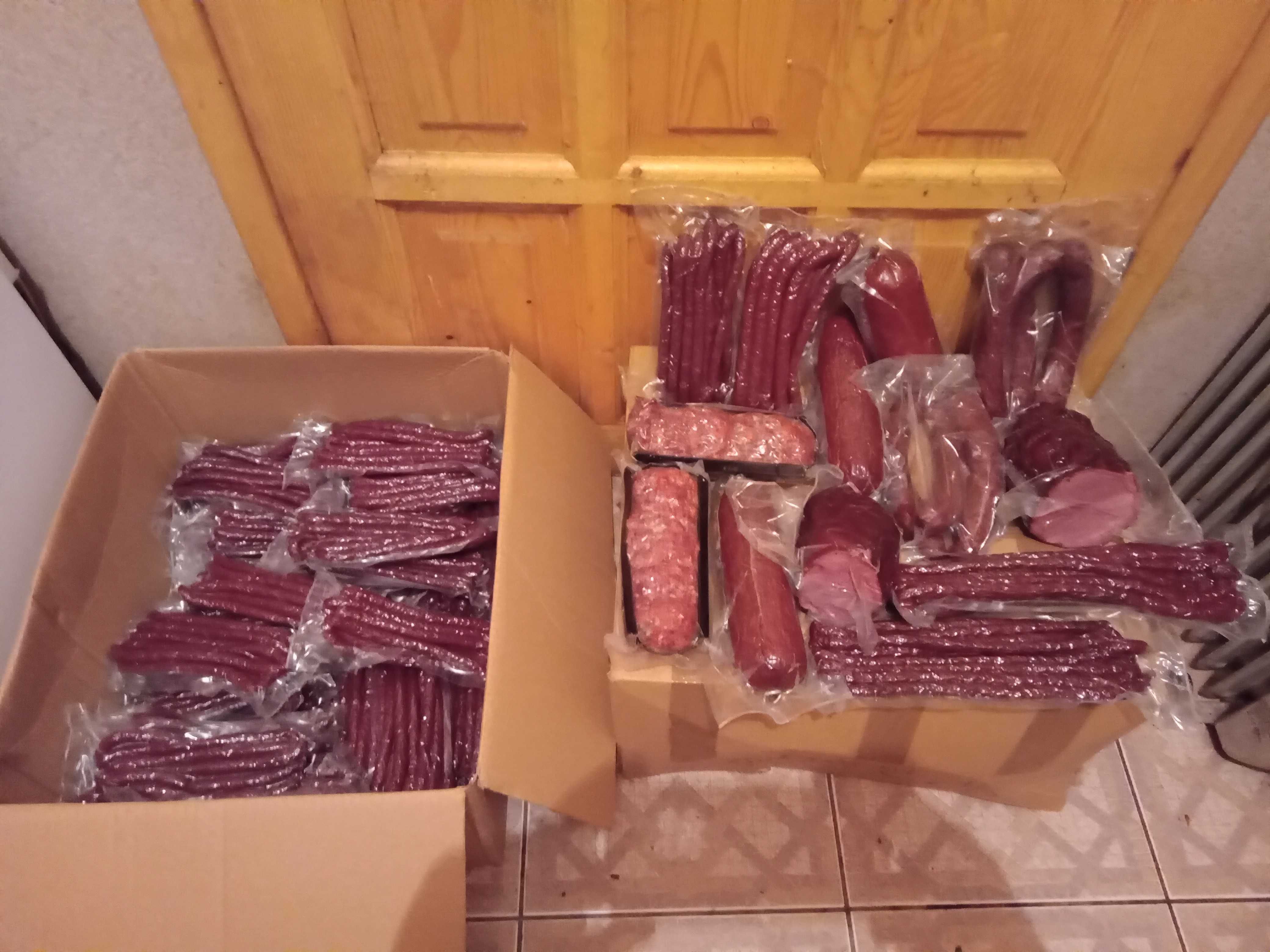 Dziczyzna, wędliny i mięso - swojskie wyroby . Wysyłka możliwa