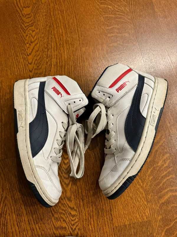 Buty Puma Rebound V2 Hi Junior White 37