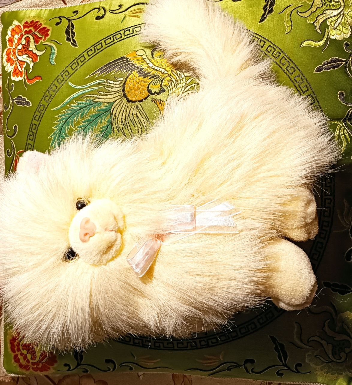 Котенок,который говорит "Мяу",мягкая игрушка