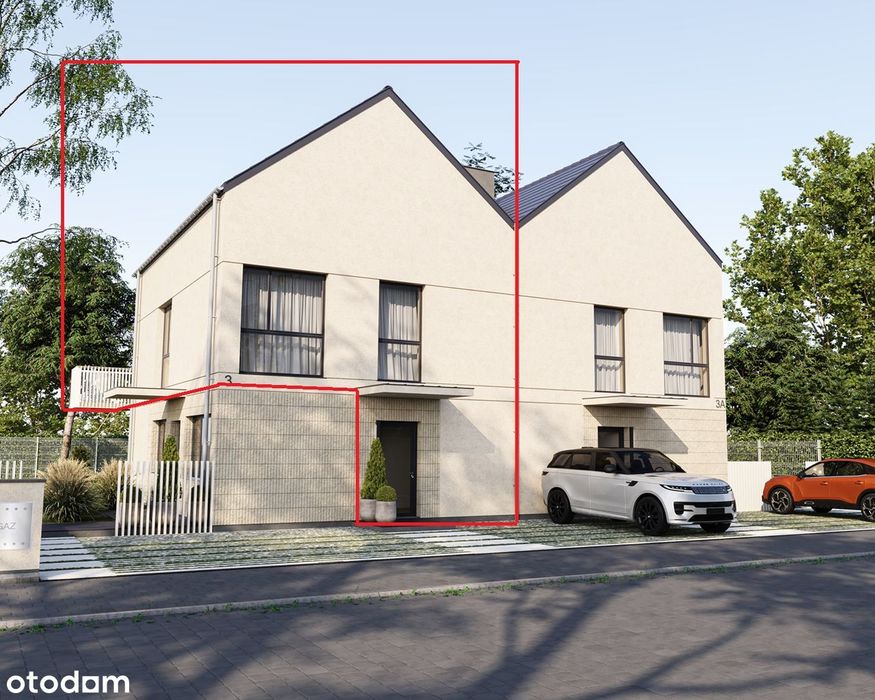 2 piętrowy apartament 117m2 z osobnym wejściem i balkonem Poznań