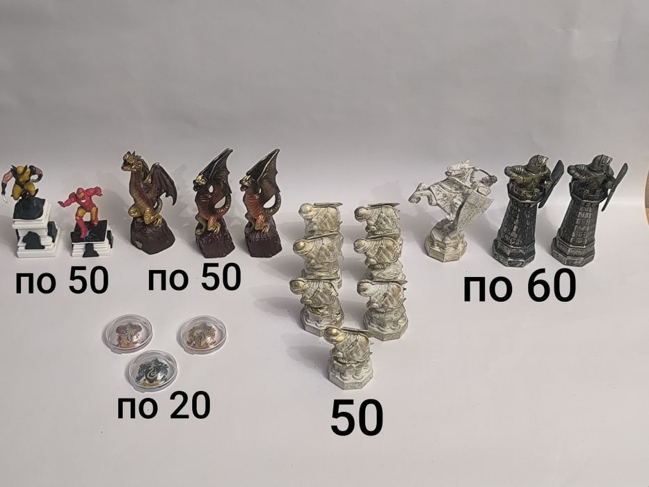 Іграшки фігурки McDonalds scooby asterix Simpsons anime