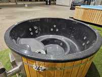 Balia 225cm GRANITCOAT Gorąca Beczka Hot Tub Hydromasaż PREMIUM
