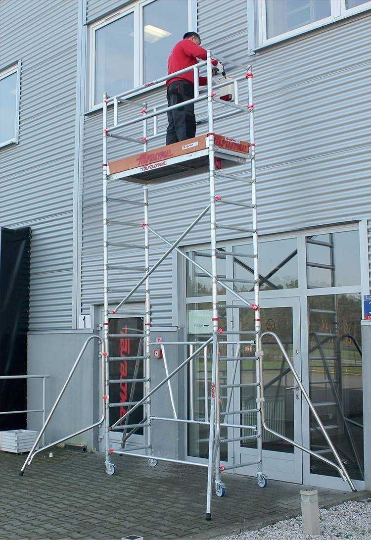 Rusztowanie jezdne Faraone COMPACT 7,6m kondg. A+B+C+D