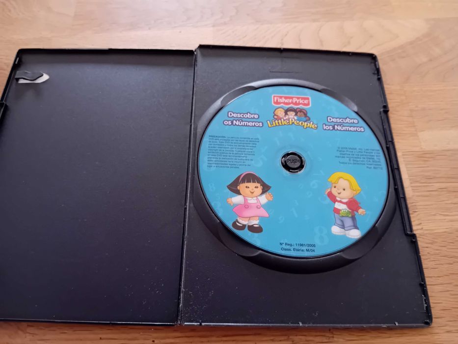 DVD Little People - Descobre os Números (Fisher Price)