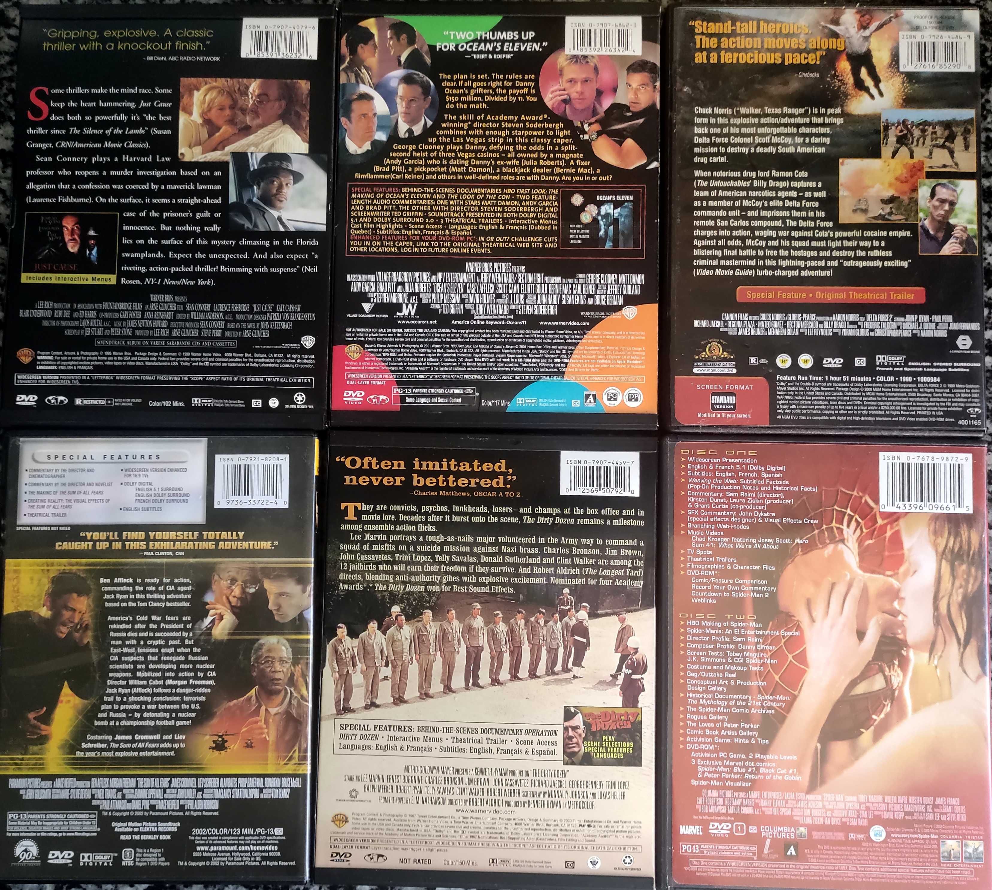 Conjunto 6 DVDs - NTSC