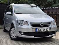 VOLKSWAGEN TOURAN 1.9TDI 105KM Highline Lift Navi Klimatron 7 foteli