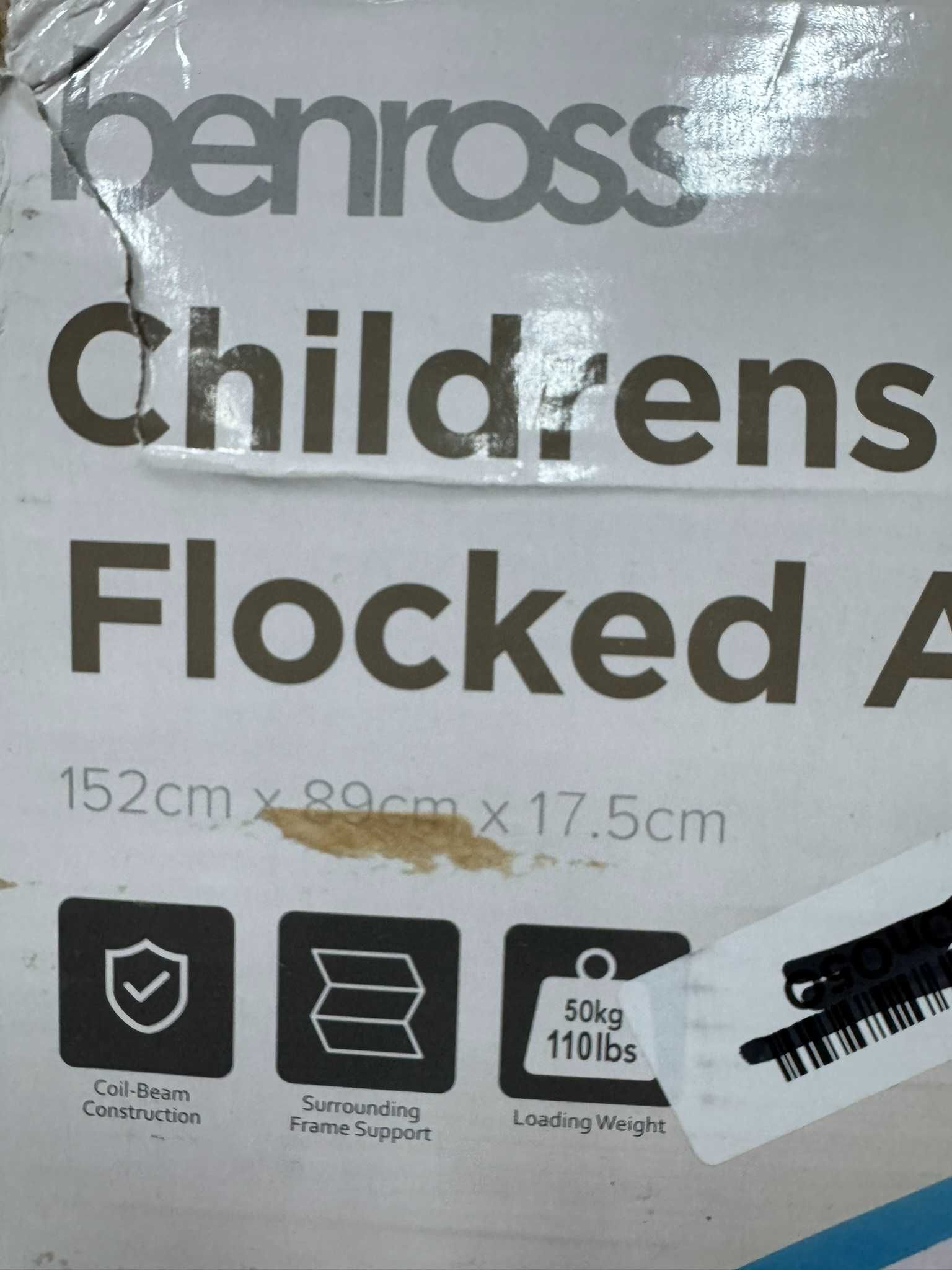 Benross Marketing Avenli, Pojedyncze łóżko, Materac dmuchany
