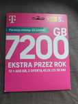 Złoty numer od T Mobile lustro