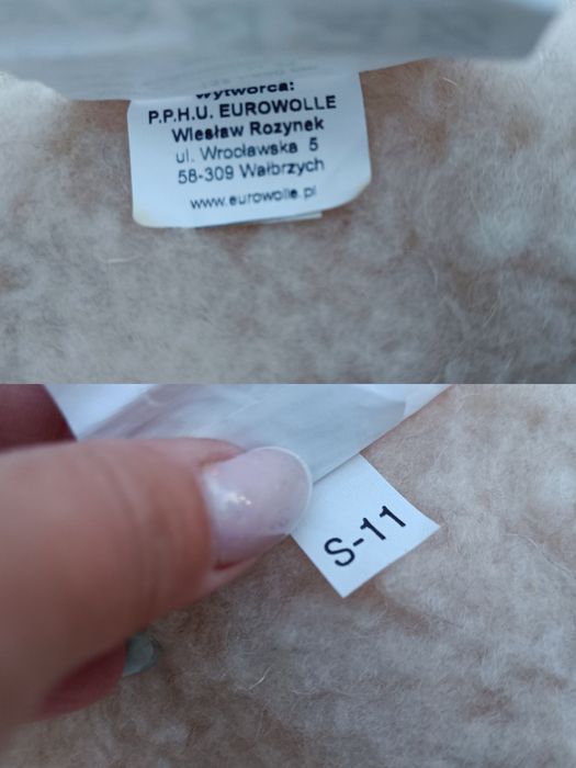 Nowa Piękna Zdrowa Kołdra z wełny, naturalna Miękka 135x200 dwa ko