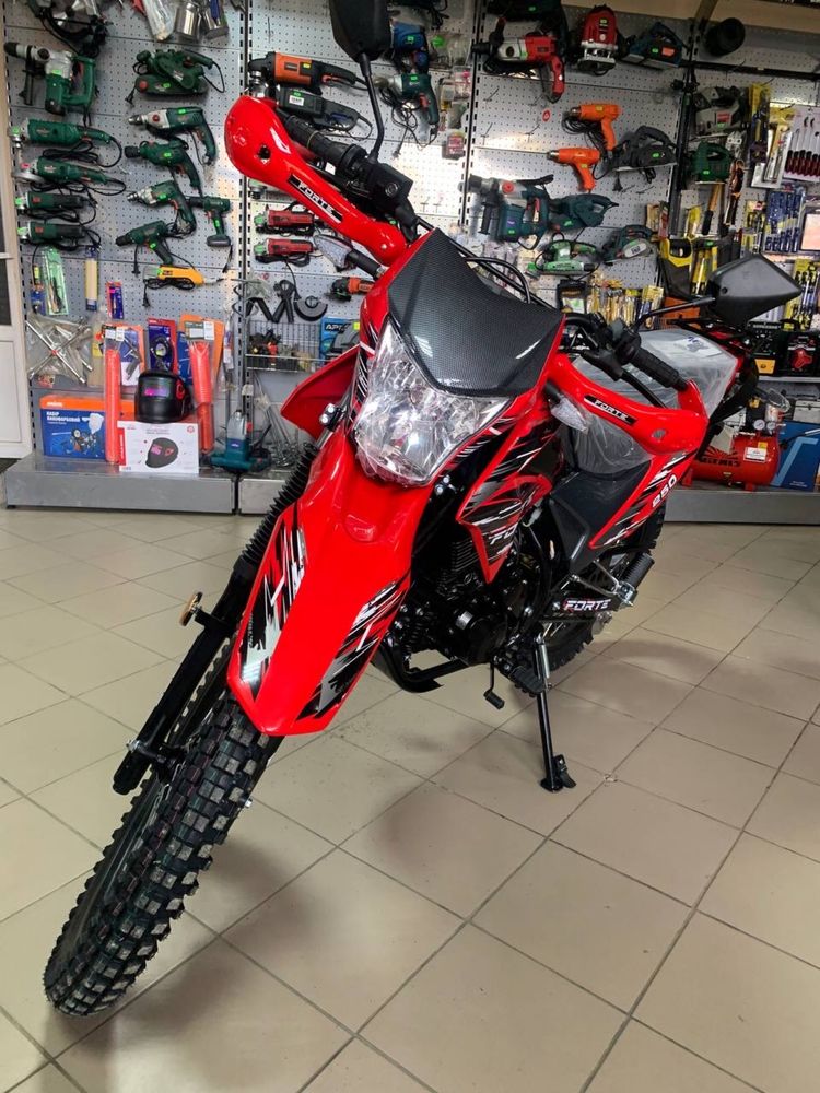 Мотоцикл CROSS 250куб Forte червоний