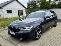 BMW Seria 5 520i M-Sport * Bezwypadkowy * Serwisowany * Hak * Stan Idealny