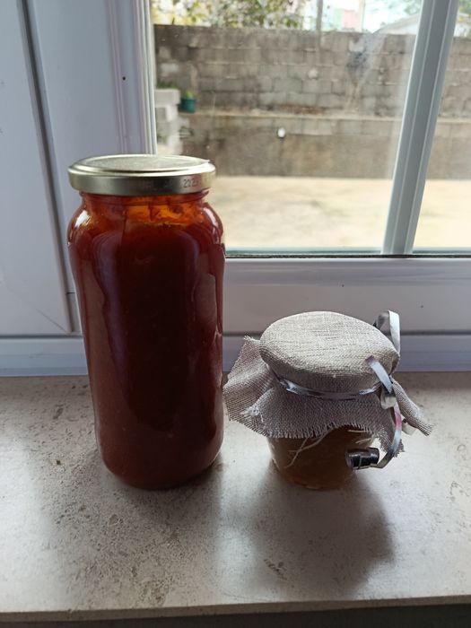 Doce de chuchu e tomate cherry