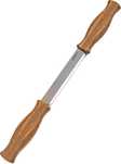Drawknife 4,3” do drewna – nóż do rozłupywania, strugania i korowania
