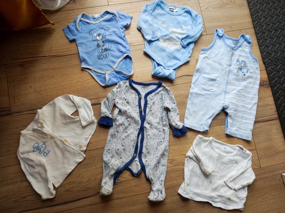 Zestaw ubranek dla chłopca rozmiar 62