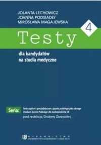 Testy dla kandydatów na studia medyczne - Joanna Podsiadły, Jolanta L