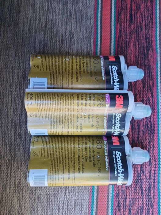 Двокомпонентний клей scotch-weld 3m 7260 B/A FC NS 400 ml,клей