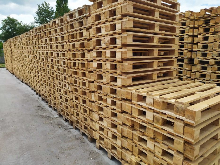 Paleta drewniana gatunek 1 1200x800 32zł nowa ładna mocna palety ŚLĄSK
