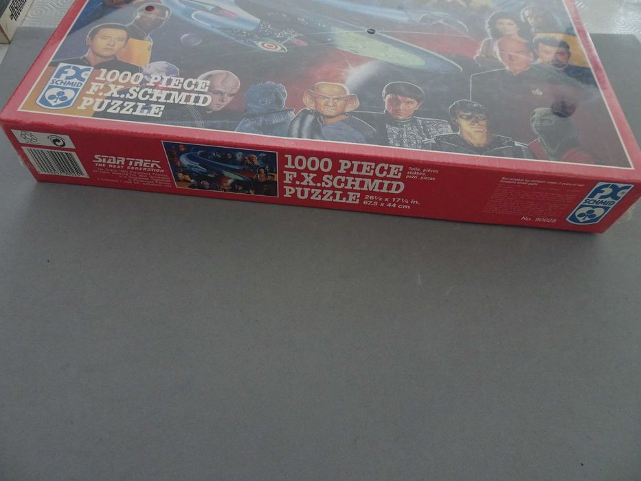 Puzzle Star Trek The Next Generation 1000 peças Schmid (selado)