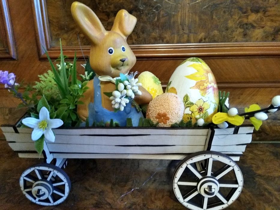 Piękna dekoracja wielkanocna