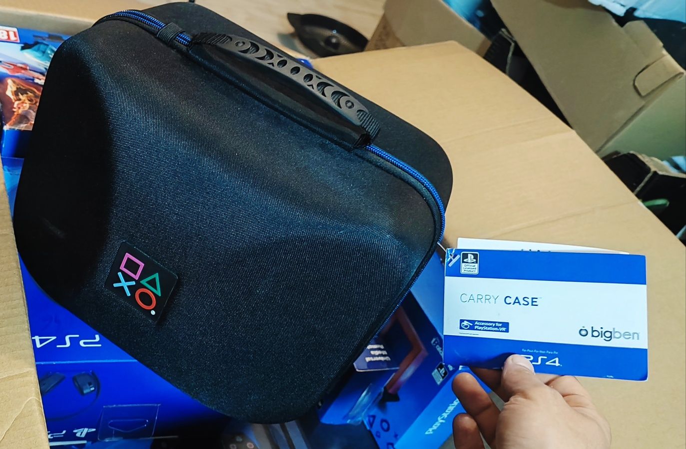 Zestaw PlayStation 4 pro vr dodatkowy pad ładowarka move słuchawki itd