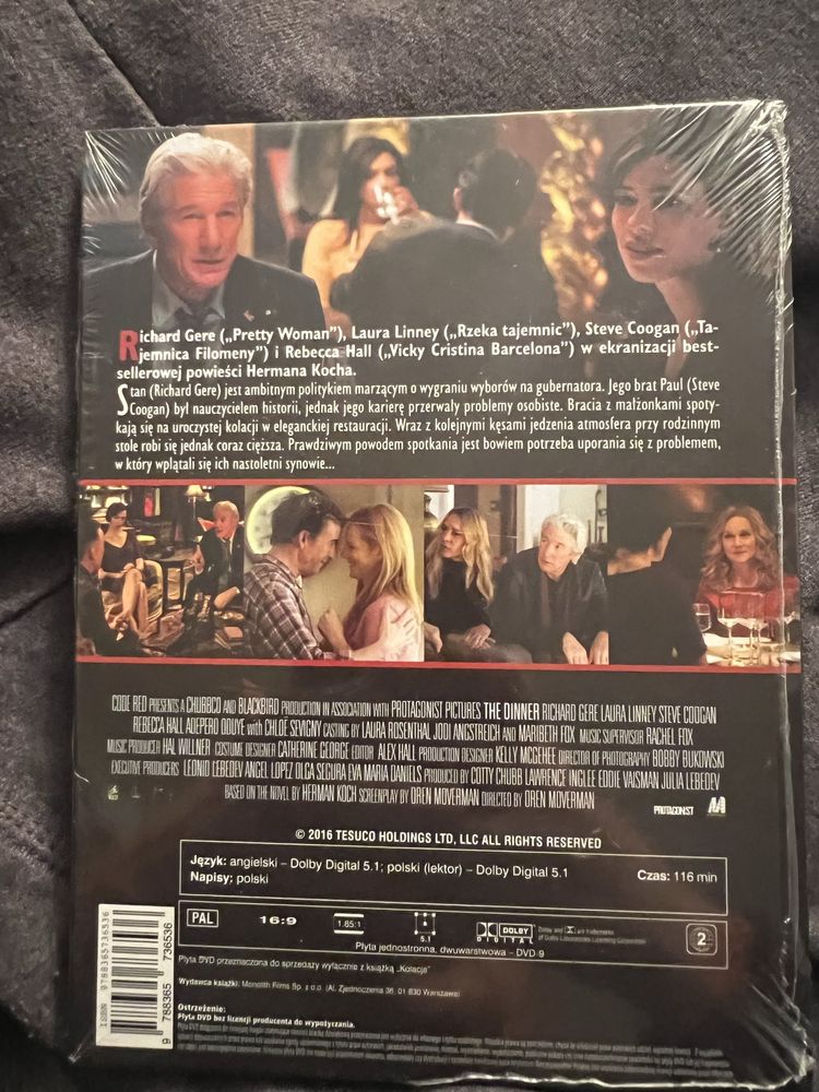 Film na dvd Kolacja -nowy w folii