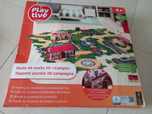 Puzzle 3D-tapete e casas campo