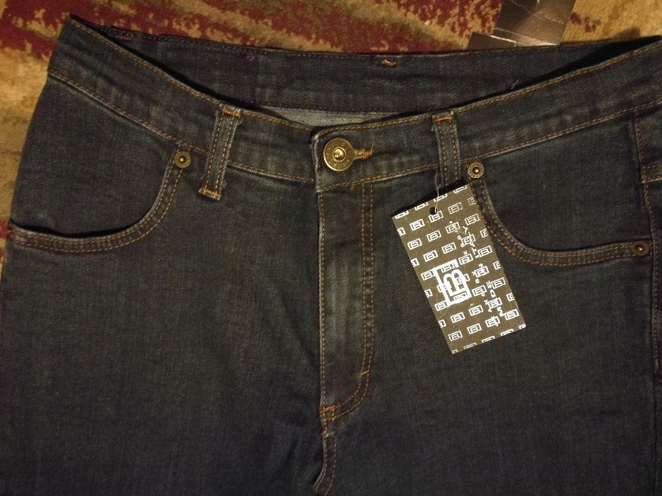 JEANS BY BESSIE 30/38 made in Italy, nowe z metką